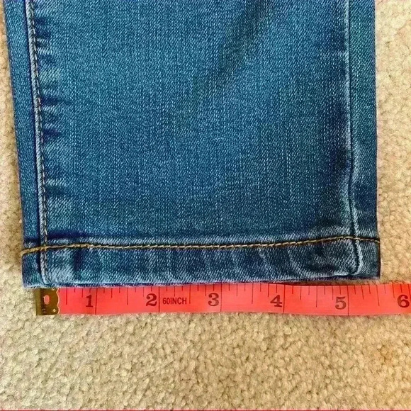 Earl Jeans Embroidered Flower Multicolor Denim Skinny Ankle Jeans 4 - Picture 11 of 13